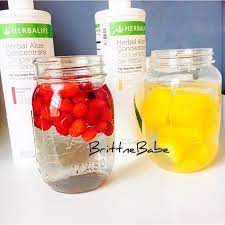 Brittnebabe On Instagram Infused Water Mixed With Herbalife Aloe Concentrate Water Herbalife Aloe Herbalife Recipes Herbalife