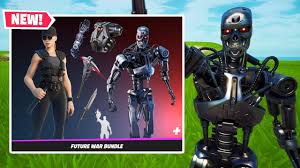 Skin sarah connor can be purchased from fortnite item shop when listed. New Terminator Sarah Connor Skin Gameplay In Fortnite Future War Bundle Youtube