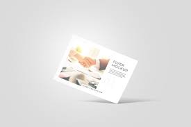 Landscape Flyer Mockup In 2020 Flyer Mockup Flyer Mockup