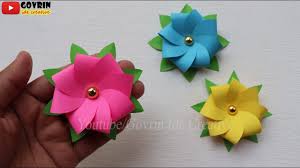 Bunga imitasi atau bunga gantung palsu bisa anda buat sendiri. Easy Paper Flowers Bunga Mawar Dari Kertas Cara Membuat Bunga Dari Kertas Origami Youtube