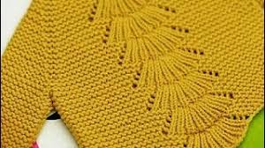 By knitting designs and collection. Baby Jali Dress In Hindi Design 185