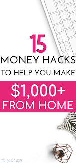 15 Crazy Simple Ways To Make Quick Money In One Day Money Life Hacks Way To Make Money Make Quick Money