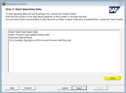 How To Configure A Scheduled Data Import With Dtw Data Transfer Workbench Sap Blogs