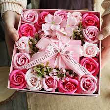 Rose Soap Petals Gift Set From Apollo Box Flower Gift Ideas Flower Box Gift Rose Petal Soap
