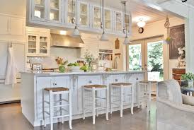 innovative rattan bar stools in kitchen