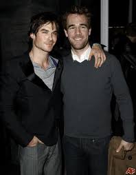 The dawson's creek alum recently shared his christmas card to instagram, offering a look at his. James Van Der Beek And Ian Sonerhalder Dawson S Creek Beek Ian Somerhalder