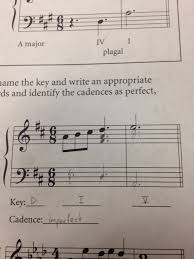 Semi‐perfect cadence = perfect cadence (see above) with the 3rd or 5th of the tonic in the highest part. Is This Cadence Correctly Written Music Practice Theory Stack Exchange