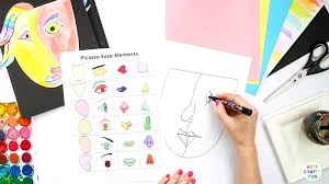 Pablo ruiz y picasso, also known as pablo picasso, was a spanish painter, sculptor, printmaker, ceramicist, stage designer, poet and playwright. Picasso Faces Easy Art For Kids Arty Crafty Kids