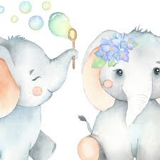 Elephant Clipart Safari Animals Watercolor Cute Elephant Hand Painted Instant Download Babyshower Boy Kids Clipart Elephant Graphics Watercolor Elephant Animal Clipart Watercolor Animals