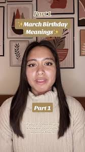 Hello March Birth Month