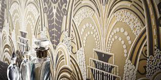 Roaring 20's art deco interior design 1920. Great Gatsby Inspired Art Deco Interiors