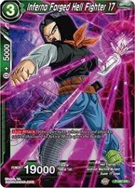 Whenever inferno titan enters the battlefield or attacks, it deals 3 damage divided as you choose among one, two, or three targets. Inferno Forged Hell Fighter 17 Promotion Cards Dragon Ball Super Ccg Online Gaming Store For Cards Miniatures Singles Packs Booster Boxes