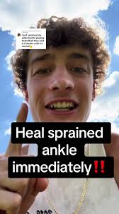 Replying to @michaelshhhhhh How to instantly recover from sprained ankle  #sprainedankle #fyp #foryoupage #basketball #D1 #dayinmylife #injury #method