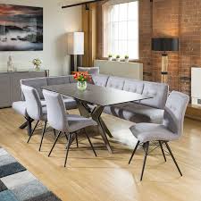 Extending Dining Table Charcaol Ceramic 3 Grey Chairs Corner Bench Grey Dining Tables Ceramic Dining Table Corner Dining Bench