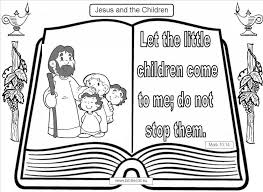 He is surrounded by his parents and the 3 … Jesus With Little Children Coloring Page Coloring Home