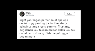 Aku pun menyadari, kalau dia menyayangiku dan. Bila Kahwin Mak Ayah Tak Restu Mesti Akan Ada Masalah Yang Tersorok Pesona Pengantin
