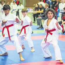 In karate, students need to learn proper stances (i.e. 2