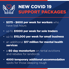 These restrictions are expected to remain in place until 11.59pm friday, 30 july 2021. New Covid 19 Support Packages Australian Services Union Nsw Act Branch
