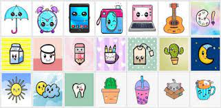 My name is wennie and i love to draw and craft, cute things of course. How To Draw Cute Things Easy Step By Step On Windows Pc Download Free 2 22 222 3 Com Howtodrawcutething Ddapps