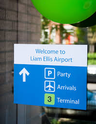 Maybe you would like to learn more about one of these? Printable Airport Signs Airplane Birthday Party Decorations Merriment Design