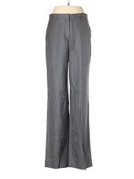 Details About Giorgio Armani Women Gray Wool Pants 40 Italian