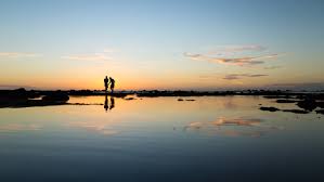 Image result for images lovers beach silhouette