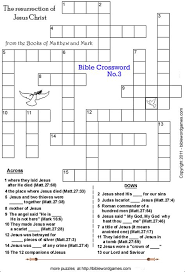 Give these printable crossword puzzles a try and then come back to see how many answers you got correct. Bible Puzzle Game Printable Images Nomor Siapa