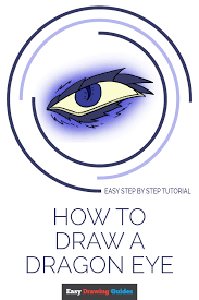 This mythical creature is very popular, and probably every aspiring artist would dream to be able to portray not only the dragon himself but also. How To Draw A Dragon Eye Really Easy Drawing Tutorial