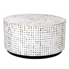 Coffee table contemporary drum hand crafted iron copper finish. Pin On Home Deco