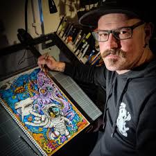 Shop art by Adrian Beaton