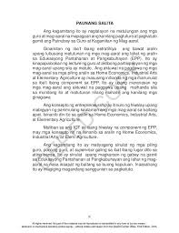 K To 12 Grade 4 Learner S Material In Epp Q1 Q4 12th Grade Learners Grade