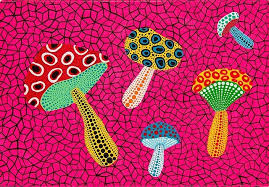 Yayoi Kusama 1929 1995 Mushrooms Private Collection Mushroom Art Yayoi Kusama Yayoi