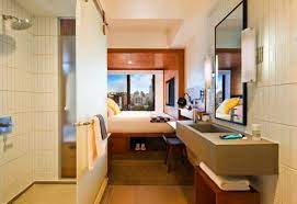 America S First Micro Hotel With 4 Star Design Packs Big Style Into Small Rooms Hotel Room Design Bedroom Design Small Bedroom Designs