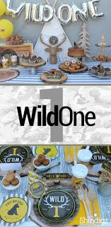 Birthday Theme For 1 Year Old Baby Boy Have A Wild 1 Year Old Celebrate Their Birthday With A Wild One 1st Birthday Party Just Li Wild One Birthday Party 1st Birthday Parties First Birthday Parties