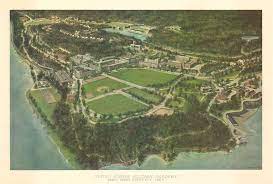 West Point Campus Map United States Military Academy 1965 - West Point, N.y. - 1965.:  Geographicus Rare Antique Maps