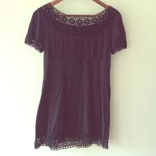 Bcbg Maxazria Crocheted Dress Black Crochet Dress Crochet Dress Dresses