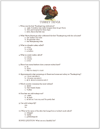 How many calories are in an average thanksgiving meal (not including the dessert or drinks)? 4 Best Free Printable Thanksgiving Trivia Questions Printablee Com