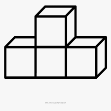 These printable adult coloring pages are for you to find zen amongst beautiful illustrations. Tetris Piece Coloring Page Cube 3 Dimensional Shape Hd Png Download Kindpng