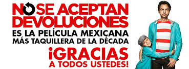 Instructions not included (spanish title: No Se Aceptan Devoluciones Home Facebook
