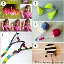 Les petits objets vont retentir. 22 Bricolages Pour La Fete De La Musique