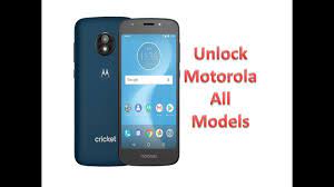 Enter unlocking code · 4. Liberar Unlock Motorola E5 Cruise Cricket Cualquier Motorola Gsm Youtube