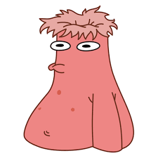 Shocked Patrick Star Sticker Star Stickers Spongebob Themed Stickers