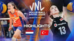 Netherlands vs. Türkiye - Highlights | Week 3 | Women's VNL ... - YouTube