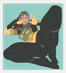 Rule 34-Invincible Peace Sign Shrinking Rae Tagme Tight Clothing-10995949