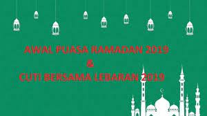 Please scroll down to end of page for previous on awal muharram, muslims in malaysia attend mosque and start a month of fasting between sunrise and sunset. Tanggal Mulai Puasa Ramadan 2019 Libur Lebaran Idul Fitri 2019 Dan Cuti Bersama 2019 Tribun Jambi