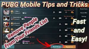 How To Unfriend Someone In Pubg Mobile Delete Friends Remove Friend Season 14 Youtube