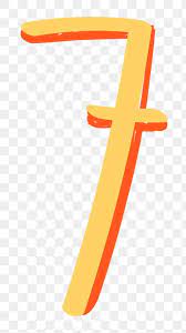 Number 7 Doodle Png Typography Free Image By Rawpixel Com Aum Doodle Png Free Png Doodles