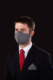 Elegant Set Of A Reusable Face Mask And A Pocket Square For Etsy In 2020 Face Mask Elegant Sets Mask