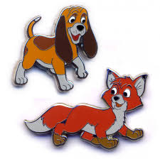 Tod & Copper - The Fox and The Hound 2 Pin Set | Pin & Pop