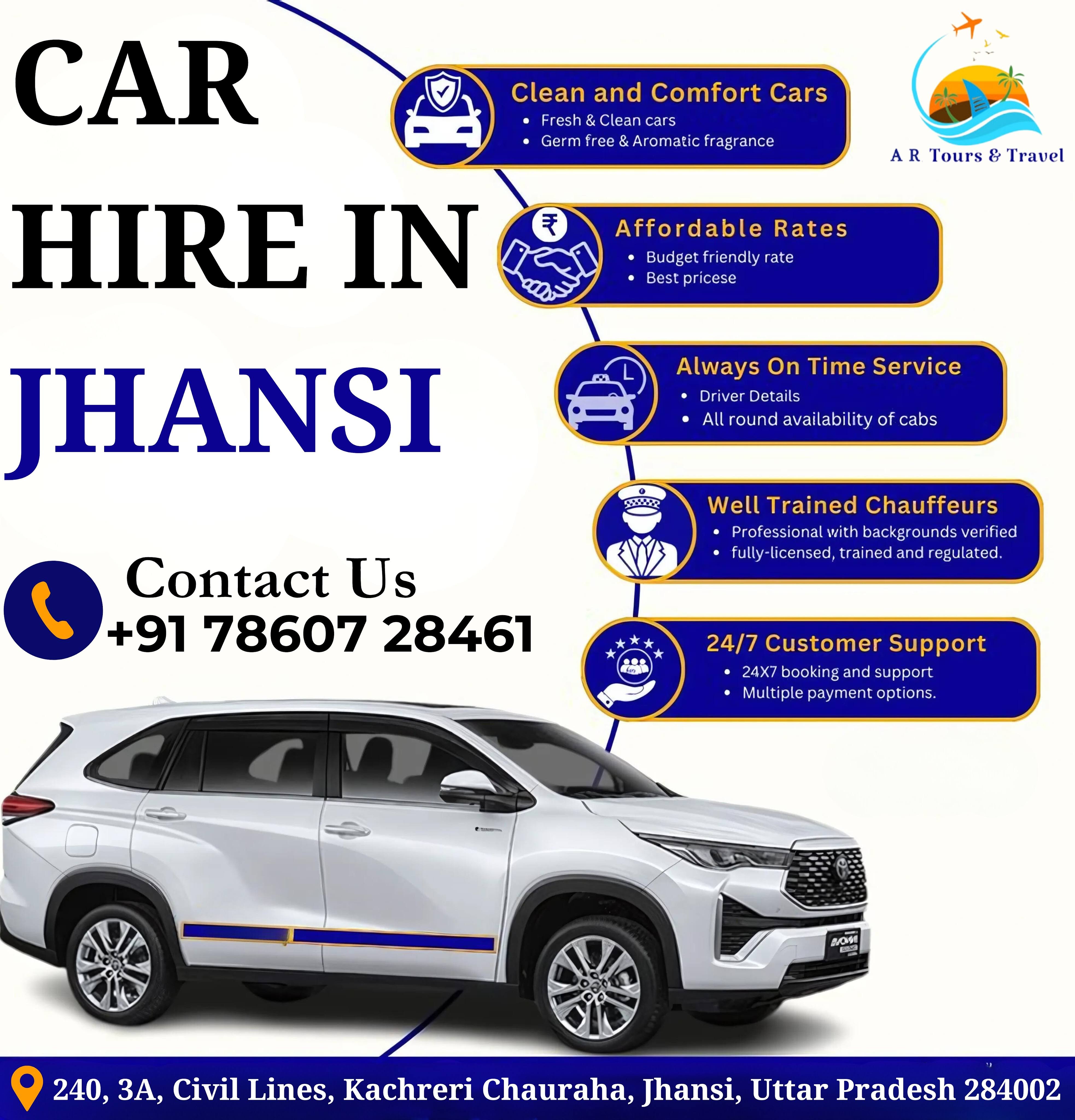 Car Hire In Jhansi product image